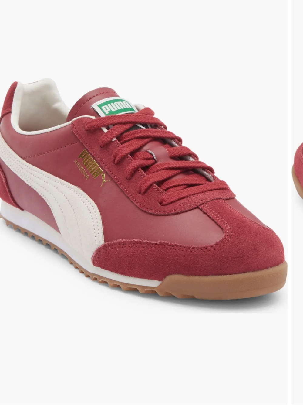 NWT Arizona Retro Sneaker Burgundy